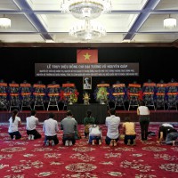 General Vo  Nguyen Giap's Mourning 