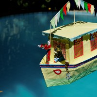 Votive Paper Boat