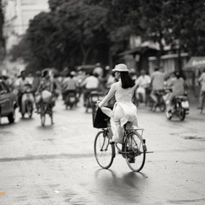 Fine art photo print Vietnam Schwarz Weiß 