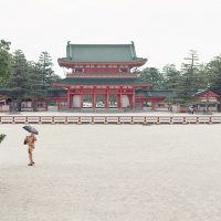 Rain over Heian Palace