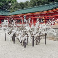 Paper prayers in Heian Palace