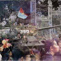 Reunification - Tank at the Independence Palace 