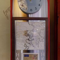 Time Map Airmail Hanoi to Hong Kong -  First Airmail link 1937