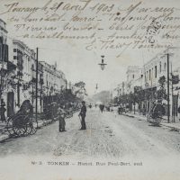 Postcard Hanoi to Paris - 1903