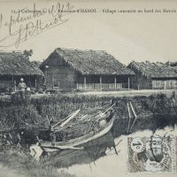 Postcard Hanoi to New York - 1912