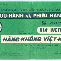 Air Vietnam, flight ticket