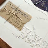 Postcard, part of the Astrolab ready-made