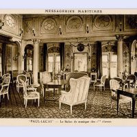 Messageries-Maritimes, Paquebot Paul-Lecat, Music Salon First Classe