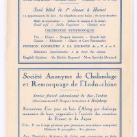 Messagries Maritimes, Haiphong travel leaflet