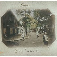 Travel Album Far-East -Messageries Maritimes - Saigon, Rue Catinat, Dong-Khoi