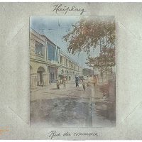 Travel Album Far-East -Haiphong-Rue-des-commerce