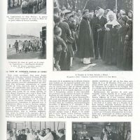 Khanh-Ky, Illustration Magazine article, Emperor Bao Dai visiting the Tonkin