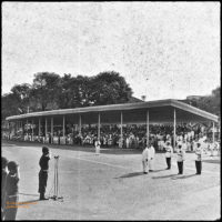 President inspection - Inauguration ceremony for the second term of President Ngo Dinh Diem on the 29th april 1961