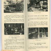 Touristic Leaflet of the city of Hue, Vietnam in the 50s