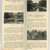 Touristic Leaflet of the city of Hue, Vietnam in the 50s
