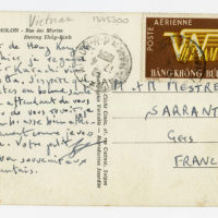 Postcard rue des Marins, Saigon , in the 50s